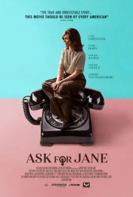Ask for Jane (2019) White Water Bottle With Carabiner