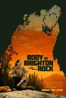 Body at Brighton Rock (2019) White Water Bottle With Carabiner