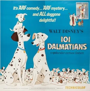 One Hundred and One Dalmatians (1961) 16oz Frosted Beer Stein