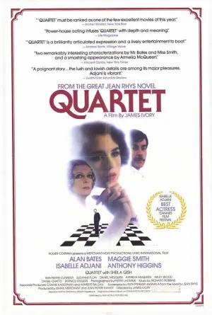Quartet (1981) White Water Bottle With Carabiner