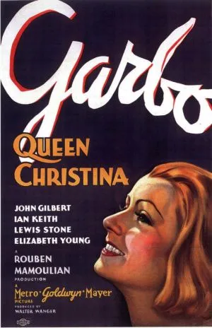 Queen Christina (1933) White Water Bottle With Carabiner