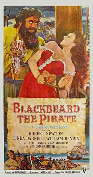 Blackbeard, the Pirate (1952) Prints and Posters