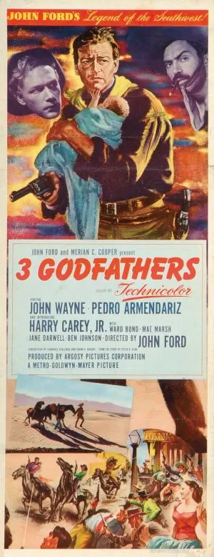 3 Godfathers (1948) Prints and Posters
