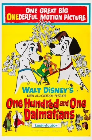 One Hundred and One Dalmatians (1961) 16oz Frosted Beer Stein