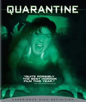 Quarantine (2008) White Water Bottle With Carabiner