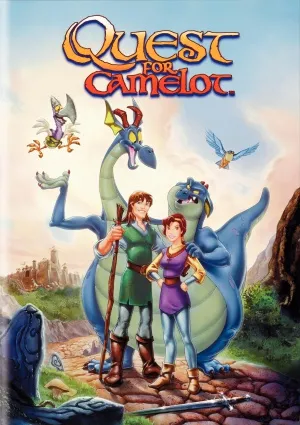 Quest for Camelot (1998) 16oz Frosted Beer Stein