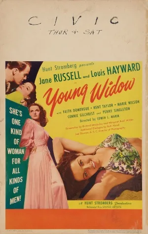 Young Widow (1946) 11oz White Mug