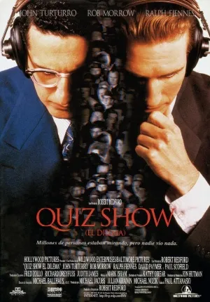 Quiz Show (1994) White Water Bottle With Carabiner