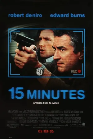 15 Minutes (2001) Men's TShirt