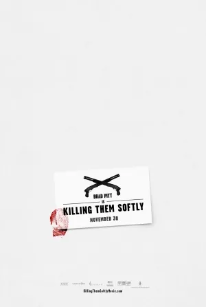 Killing Them Softly (2012) White Water Bottle With Carabiner