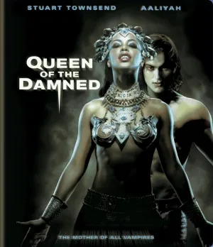 Queen Of The Damned (2002) White Water Bottle With Carabiner