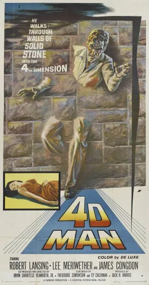 4D Man (1959) Prints and Posters