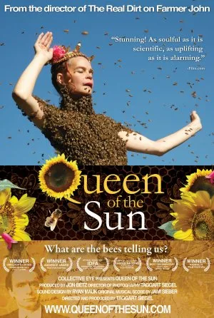 Queen of the Sun: What Are the Bees Telling Us(2010) White Water Bottle With Carabiner