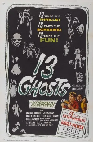 13 Ghosts (1960) 16oz Frosted Beer Stein