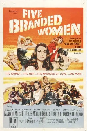 5 Branded Women (1960) Prints and Posters