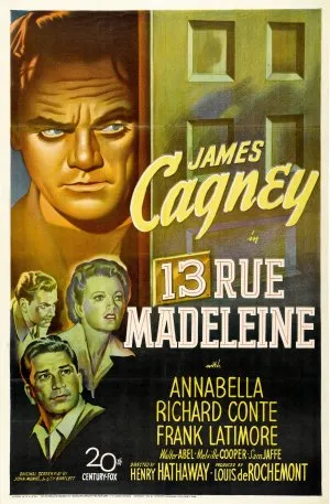 13 Rue Madeleine (1947) Prints and Posters