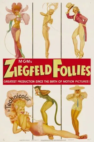 Ziegfeld Follies (1946) 16oz Frosted Beer Stein