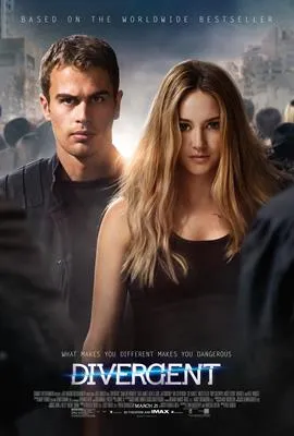 Divergent(2014) White Water Bottle With Carabiner