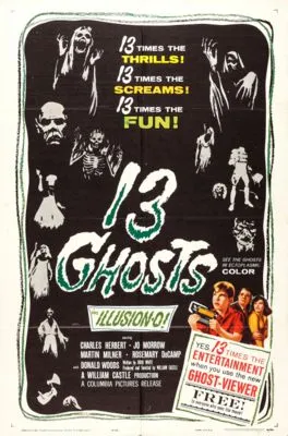 13 Ghosts (1960) 16oz Frosted Beer Stein