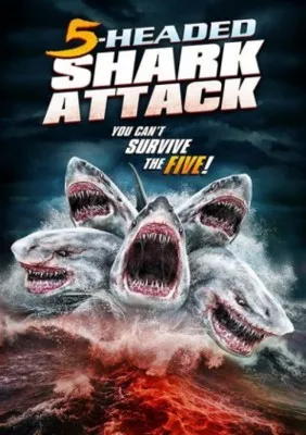 5-Headed Shark Attack (2017) Prints and Posters