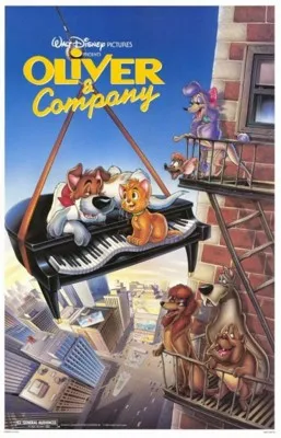 Oliver and Company (1988) Men's TShirt