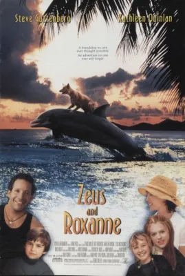 Zeus and Roxanne (1997) White Water Bottle With Carabiner
