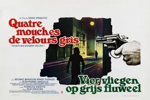 4 mosche di velluto grigio (1971) Poster