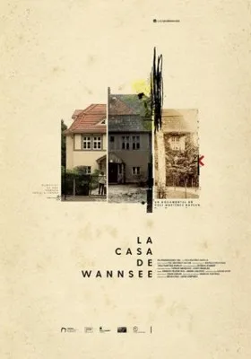 La Casa de Wannsee (2019) White Water Bottle With Carabiner