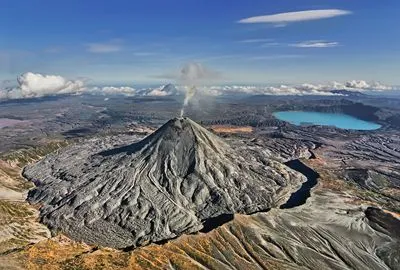 Volcanoes Camping Mug