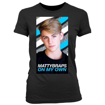 MattyBRaps Women's Junior Cut Crewneck T-Shirt