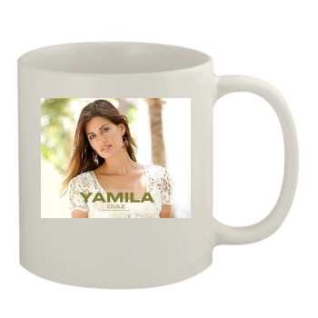Yamila Diaz 11oz White Mug