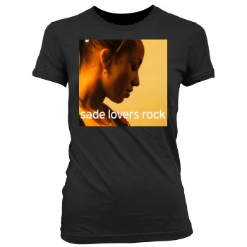Sade Women's Junior Cut Crewneck T-Shirt