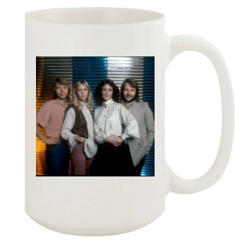 ABBA 15oz White Mug