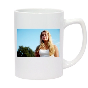Amber Heard 14oz White Statesman Mug