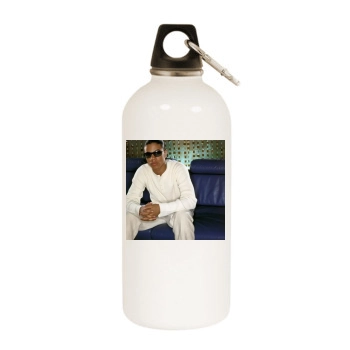 B2K White Water Bottle With Carabiner