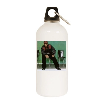 B2K White Water Bottle With Carabiner