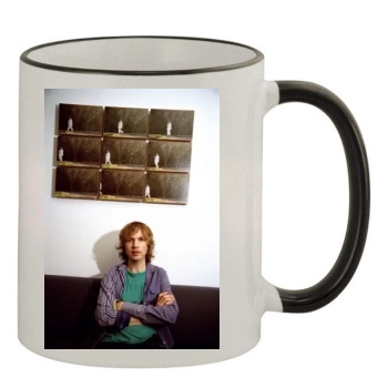 Beck 11oz Colored Rim & Handle Mug