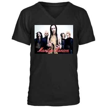 Marilyn Manson Men's V-Neck T-Shirt