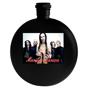 Marilyn Manson Round Flask