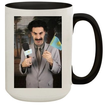 Borat 15oz Colored Inner & Handle Mug
