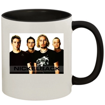 Nickelback 11oz Colored Inner & Handle Mug