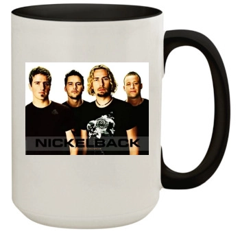Nickelback 15oz Colored Inner & Handle Mug
