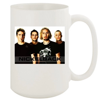 Nickelback 15oz White Mug