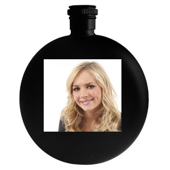 Brittany Robertson Round Flask