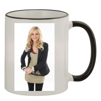Brittany Robertson 11oz Colored Rim & Handle Mug