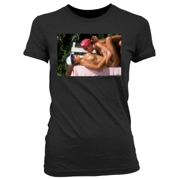 Erotic Women's Junior Cut Crewneck T-Shirt