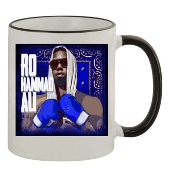 Z-Ro 11oz Colored Rim & Handle Mug