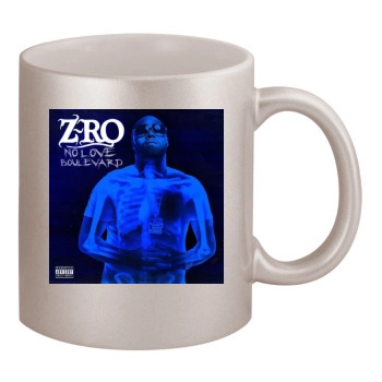 Z-Ro 11oz Metallic Silver Mug
