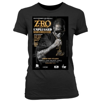 Z-Ro Women's Junior Cut Crewneck T-Shirt
