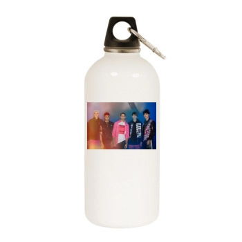 CNCO White Water Bottle With Carabiner